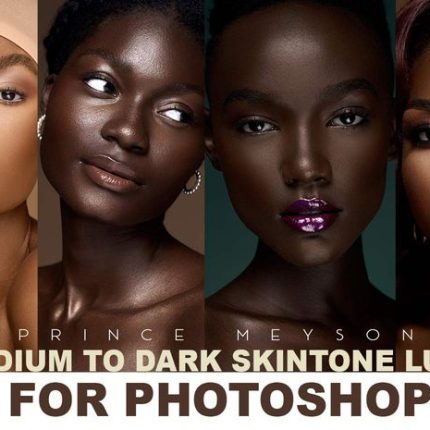 Medium To Dark Skin Tone LUTs for Photoshop