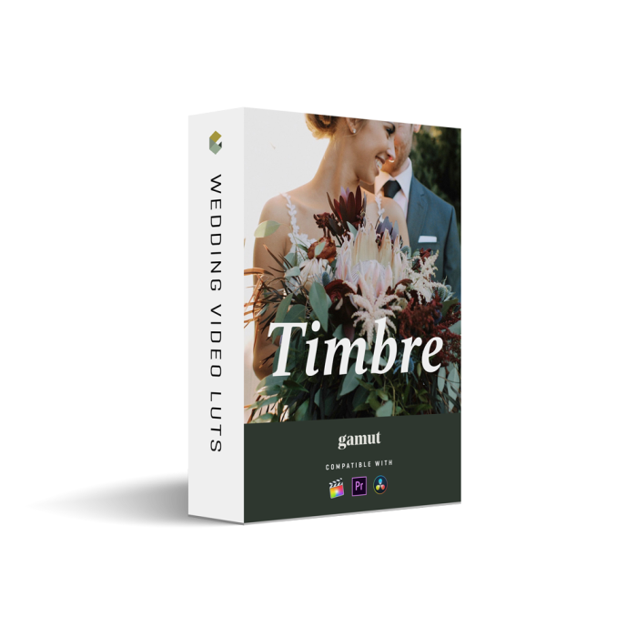 White In Revery Timbre LUTs