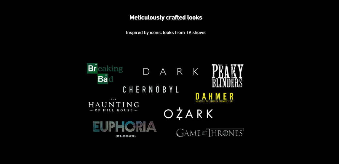 CineGrams TV Looks Video LUTs