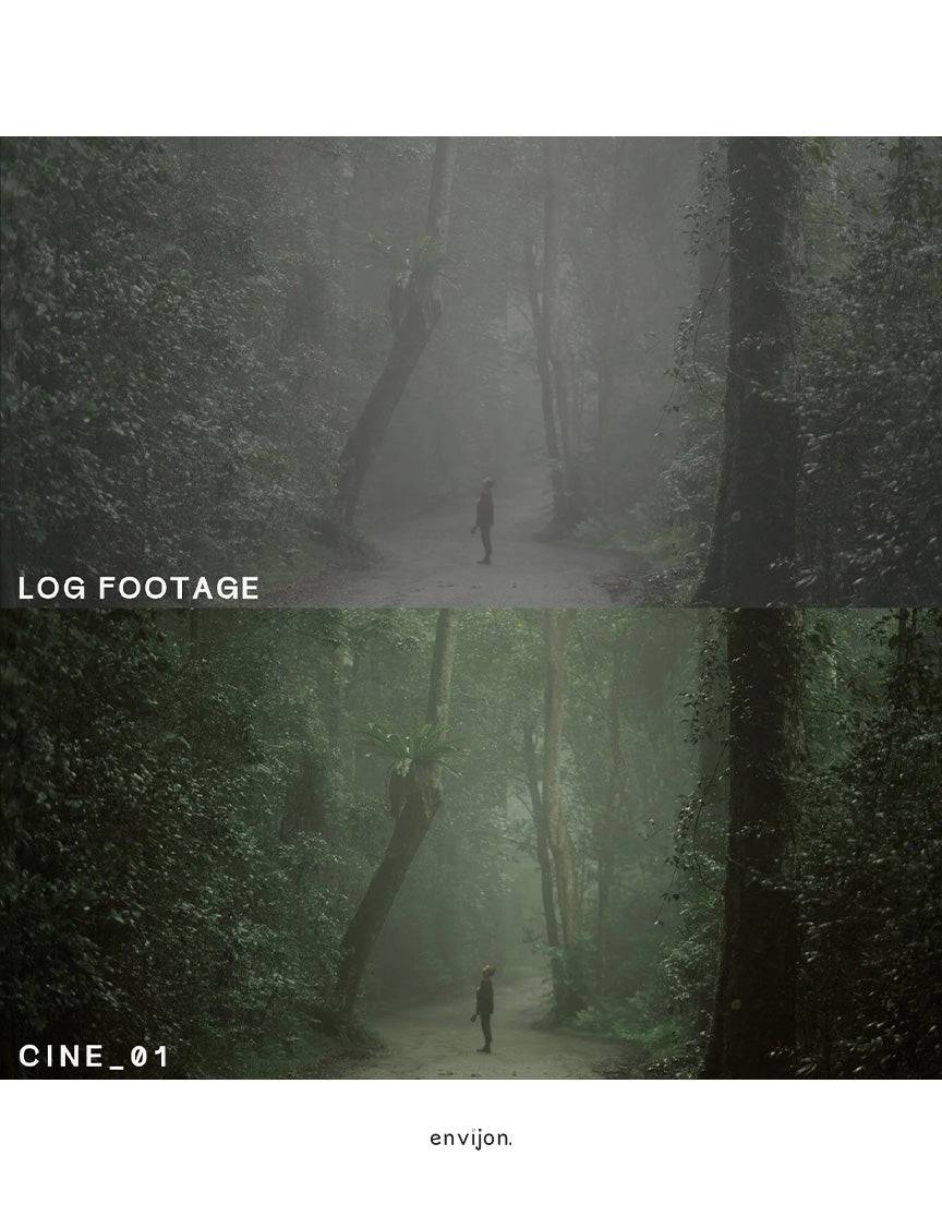 Cinematic Video LUTs