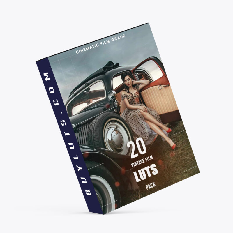 20 Vintage Film LUTs Pack