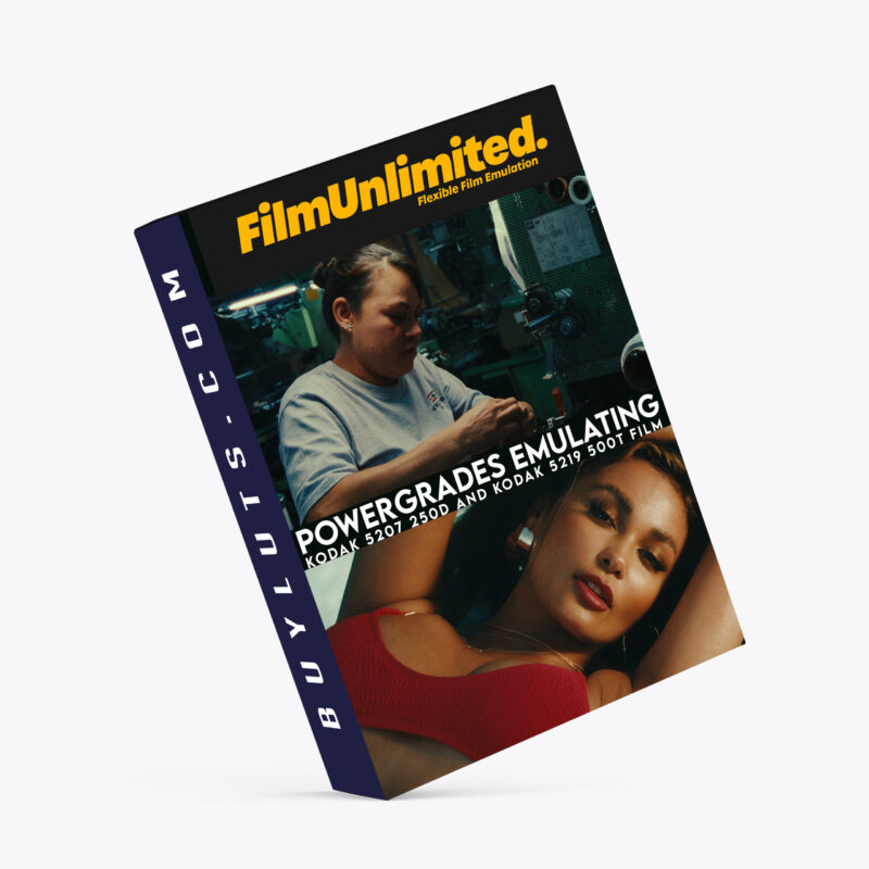 FilmUnlimited PowerGrades Kodak 250D Kodak 500T