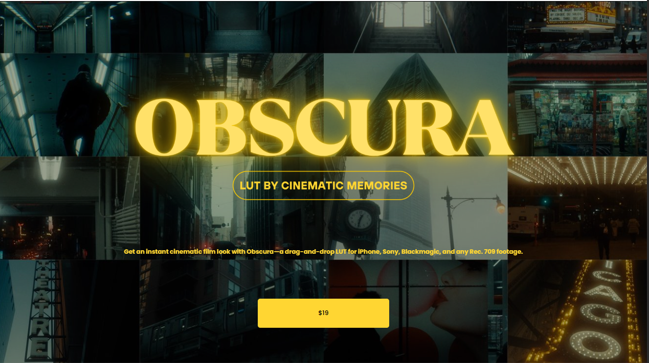 Obscura Cinematic Memories